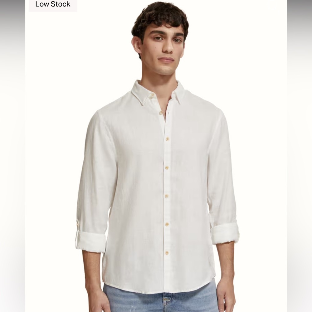 Scotch and Soda 100% Linen button down shirt